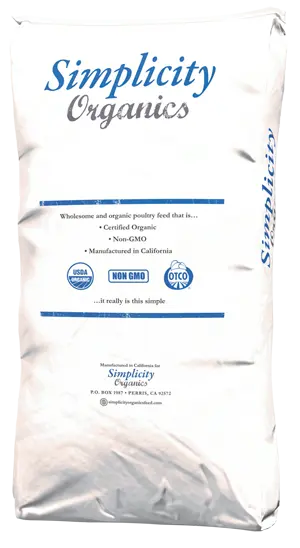 Simplicity Organics Poultry Feed